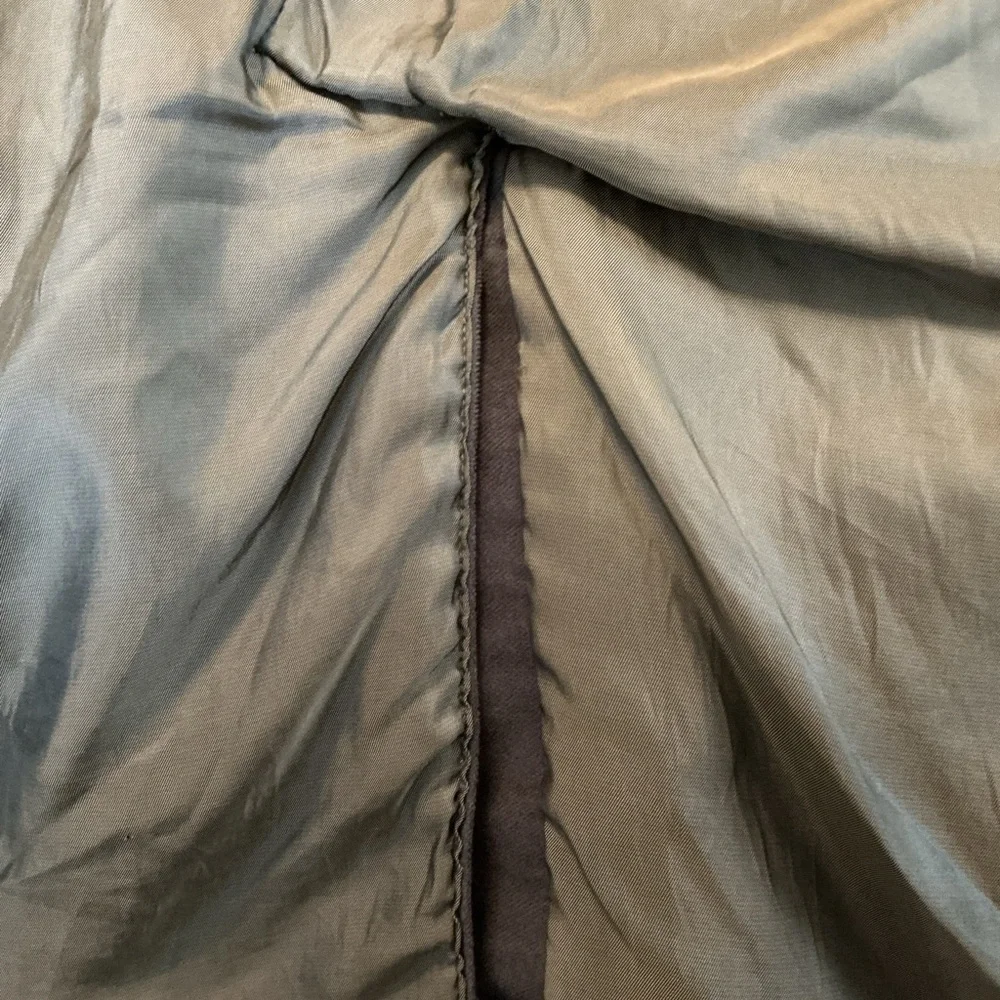 🌺BANANA REPUBLIC BROWN SOFT COTTON CONCEALED BUTTONS FRONT POCKETS TRENCH COAT